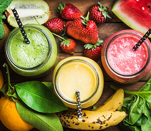 multiple smoothies